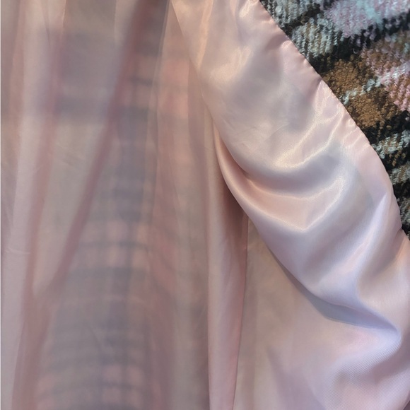 Anthropologie Bernardo Plaid Double Breasted Coat - Picture 7 of 12